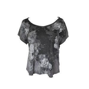 rock and republic mall goth floral t-shirt